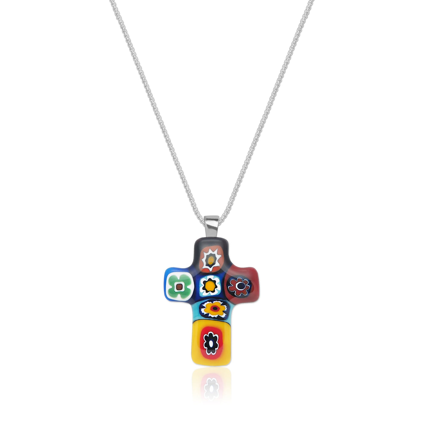 Artylish x Cross Necklace - 2mm 316L Stainless Steel - Pendant Necklace