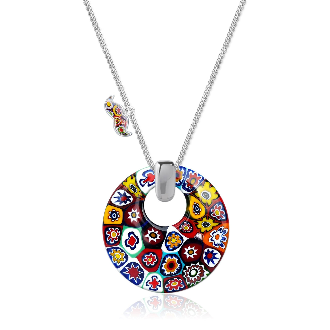 Artylish x Donut Pendant - 1.8mm 925 Sterling Silver - Pendant