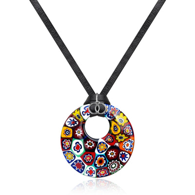 Artylish x Donut Pendant - 2mm 316L Stainless Steel - Pendant Necklace