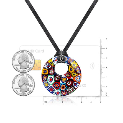 Artylish x Donut Pendant - 2mm 316L Stainless Steel - Pendant Necklace