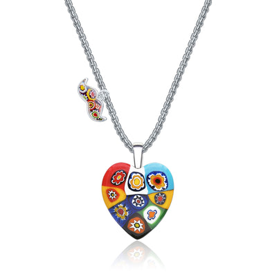 Artylish x Nine in Heart Pendant - 2mm 316L Stainless Steel - Pendant Necklace