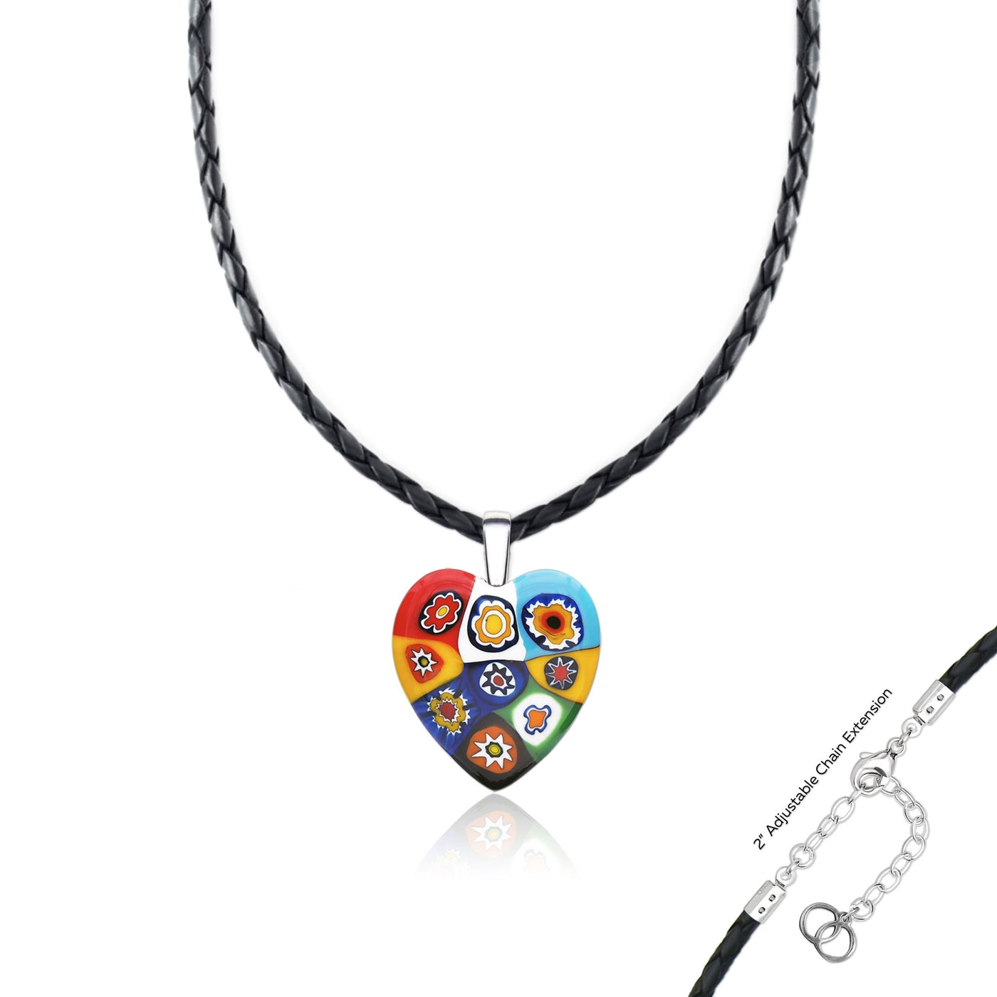 Artylish x Nine in Heart Pendant - 2mm 316L Stainless Steel - Pendant Necklace