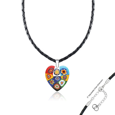 Artylish x Nine in Heart Pendant - 2mm 316L Stainless Steel - Pendant Necklace