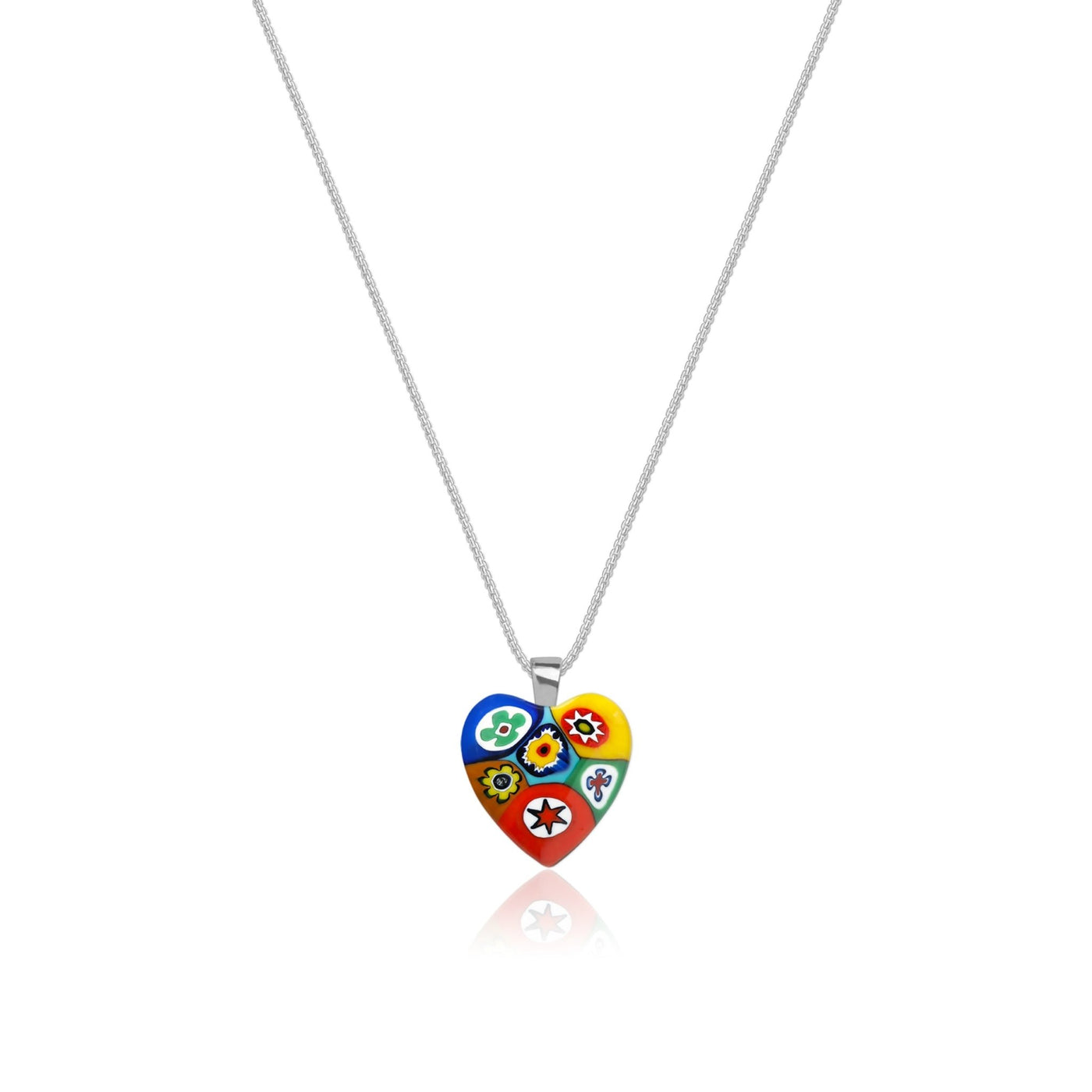 Artylish x Six in Heart Necklace - 2mm 316L Stainless Steel - Pendant Necklace