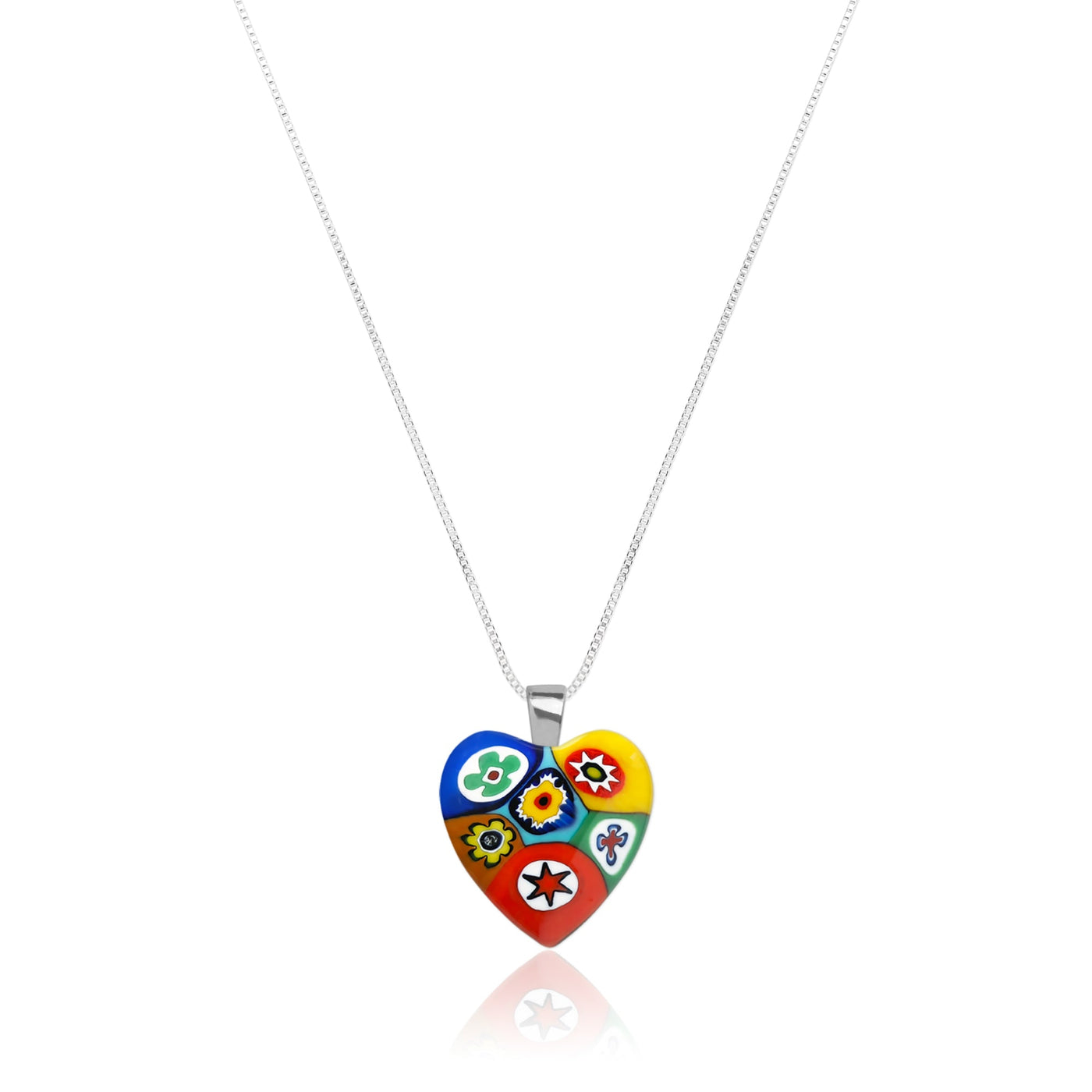 Artylish x Six in Heart Necklace - 2mm 316L Stainless Steel - Pendant Necklace