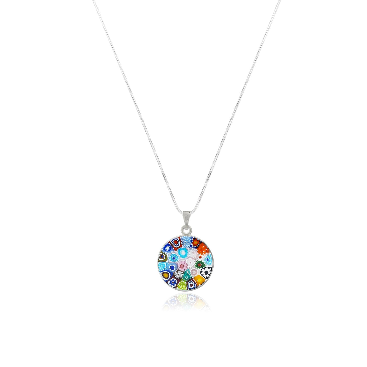 Bouquet in Bloom Necklace - 15mm - Pendant Necklace