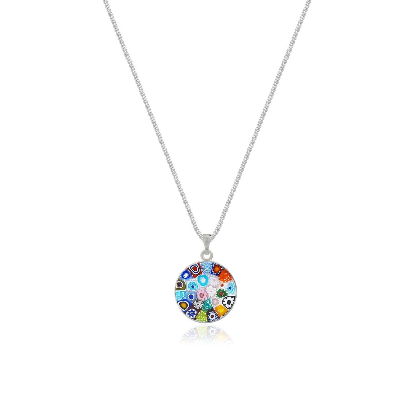 Bouquet in Bloom Necklace - 15mm - Pendant Necklace