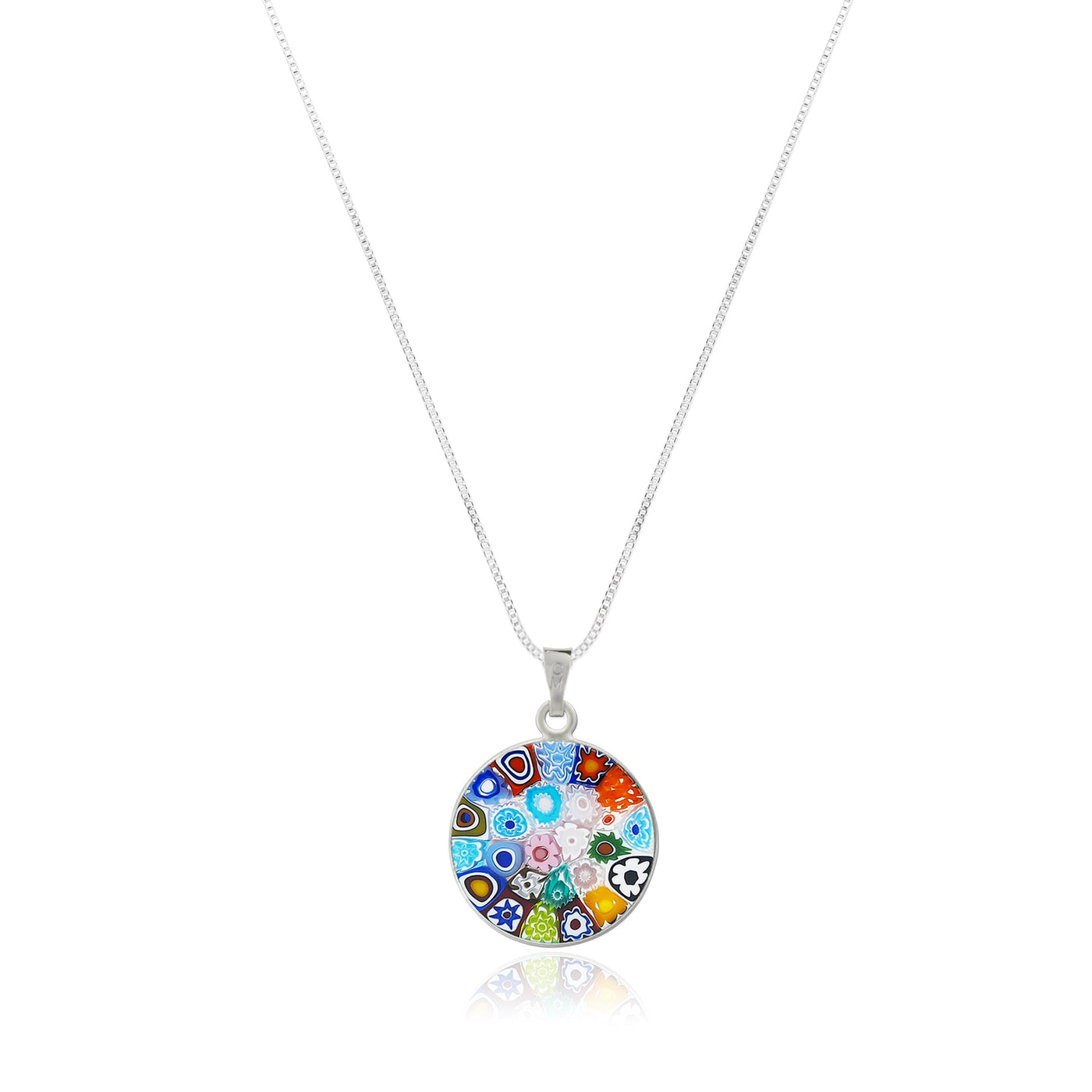 Bouquet in Bloom Necklace - 15mm - Pendant Necklace