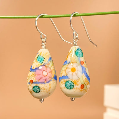 Love in Bloom Vase Earrings - Earrings