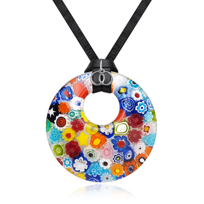 Full Bloom Round Pendant