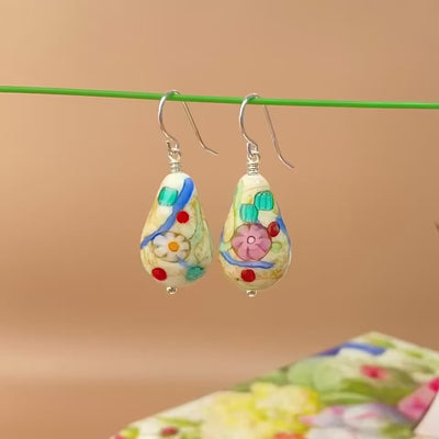Love in Bloom Vase Earrings