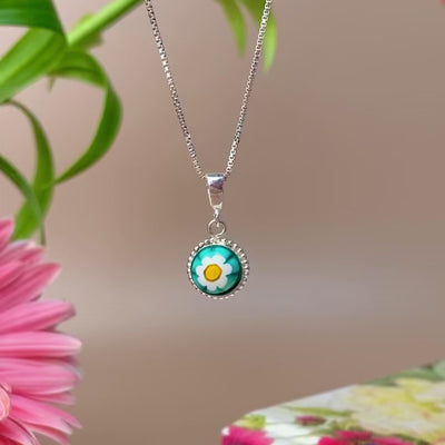 Art Flower in Bloom Necklace