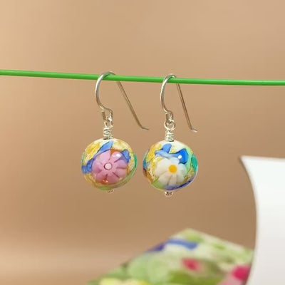 Love in Bloom Round Earrings