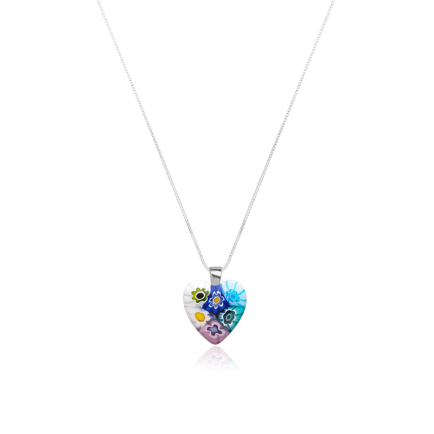 Six in Bloom Heart Necklace