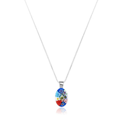 Oval in Bloom Necklace