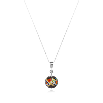 The Kiss Pure Elegance Mini Pendant - 0.85mm 925 Sterling Silver - Pendant Necklace