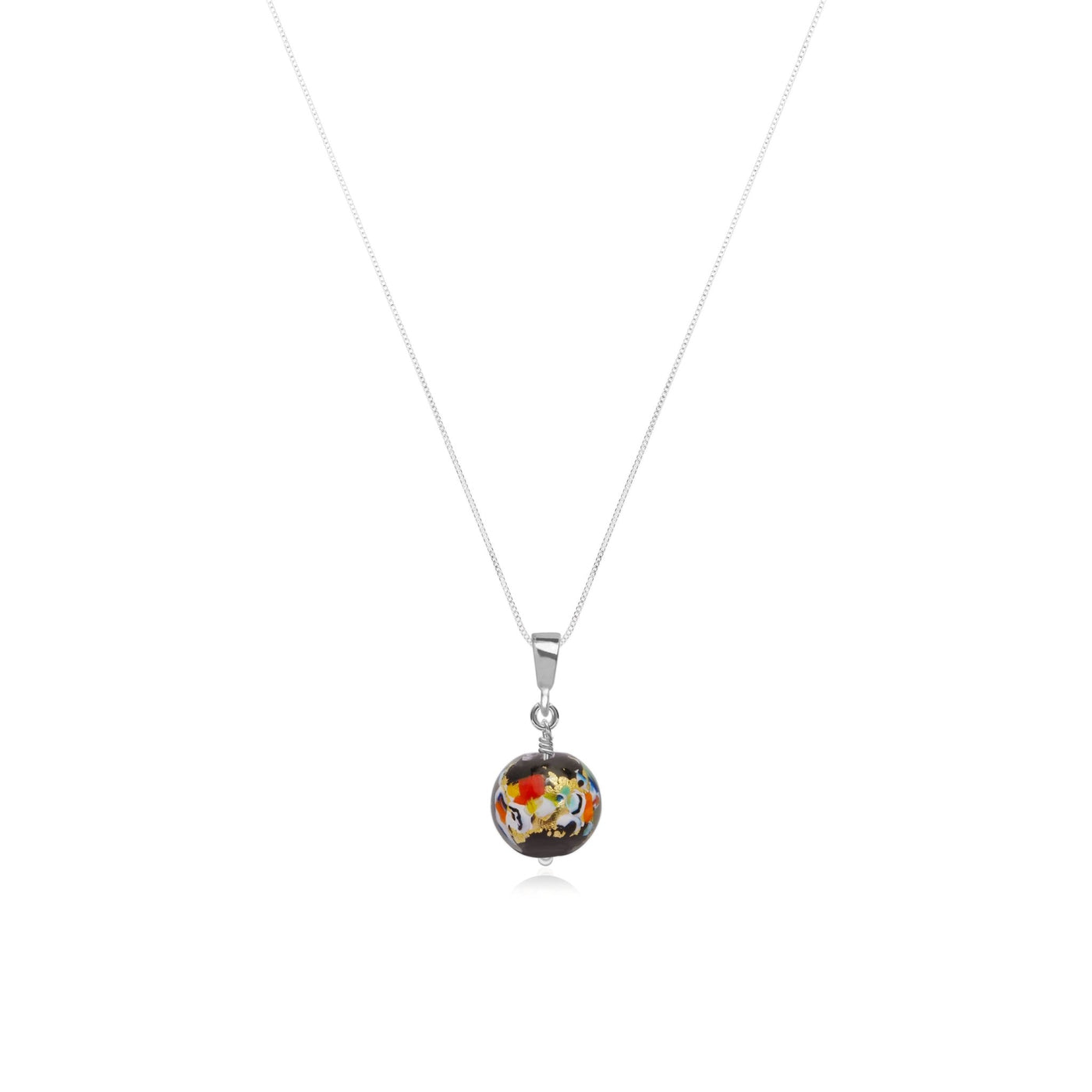 The Kiss Pure Elegance Mini Pendant - 1mm 925 Sterling Silver [Free upgrade] - Pendant Necklace