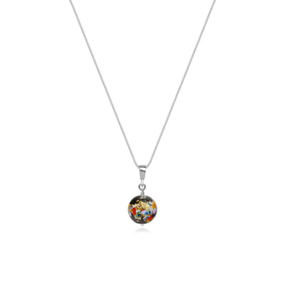 The Kiss Pure Elegance Mini Pendant - 1mm 925 Sterling Silver [Free upgrade] - Pendant Necklace