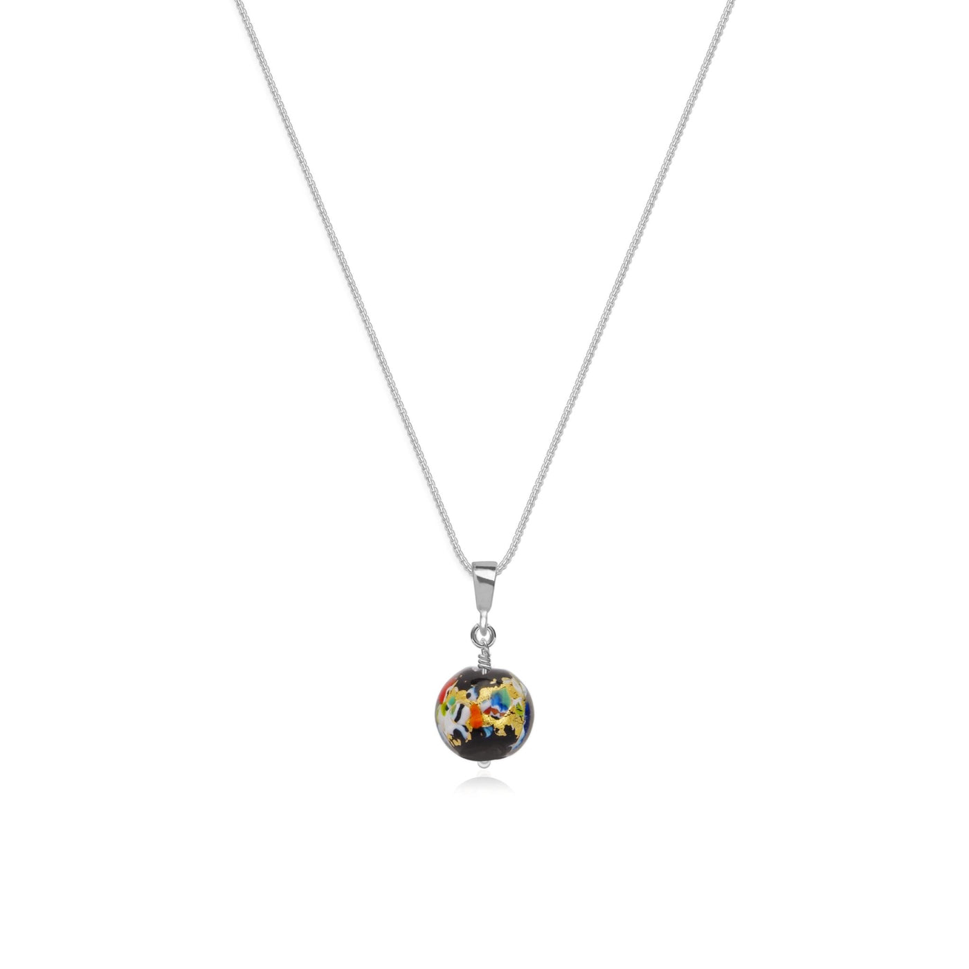 The Kiss Pure Elegance Mini Pendant - 1mm 925 Sterling Silver [Free upgrade] - Pendant Necklace