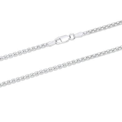 1mm or 1.8mm 925 Sterling Silver Necklace